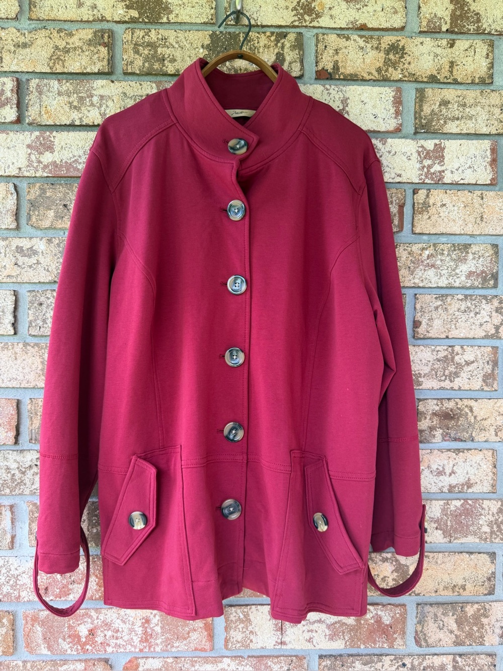 Motto Jacket Women’s Size 1X Burgundy NWT!